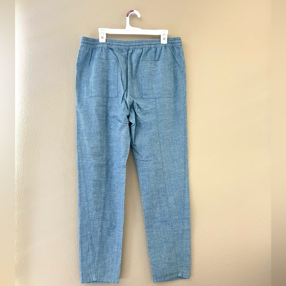 Proenza Schouler Drawstring Soft Denim Pants - Picture 3 of 10